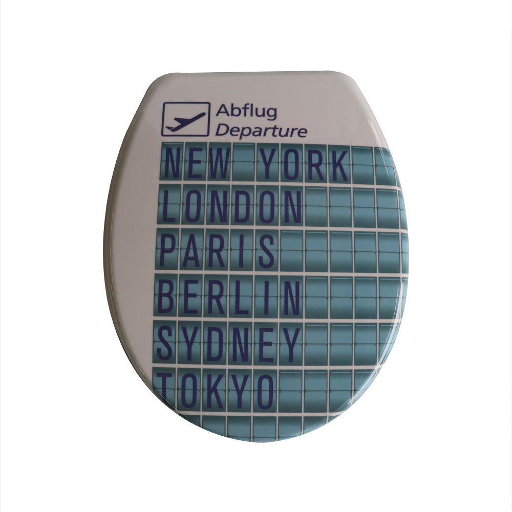 Sedile WC a caduta lenta UF